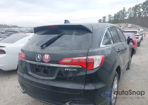 2016 Acura Rdx Acurawatch Plus Pkg from USA, damaged, VIN 5J8TB3H36GL009478